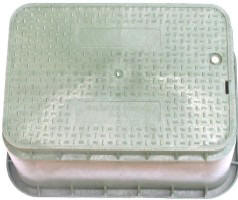 Ventilschutzgeh�use f�r die Gartenbew�sserung.