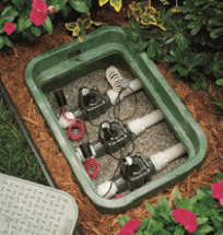 Automatische Gartenbewässerung im Urlaub